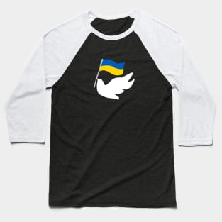 Ukraine Support No War Promote Peace Baseball T-Shirt